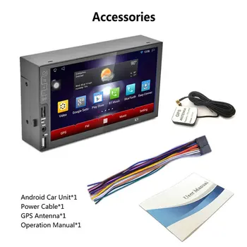 K9 7" Touch Capacitive Screen For Android 5.1 Player Car DVD Wifi Connect GPS Navigation FM/AM Radio Tuner
K9 7" Touch Capacitive Screen For Android 5.1 Player Car DVD Wifi Connect GPS Navigation FM/AM Radio Tuner