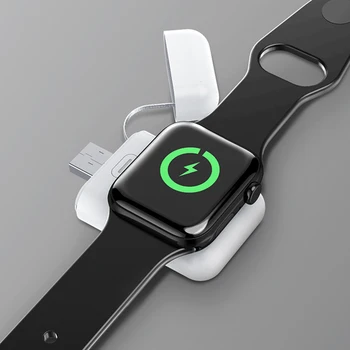 for i Watch 4 3 2 1 Wireless Mini Charger Power Bank Charger Portable External Battery Charging Dock for Apple Watch 1 2 3 4
for i Watch 4 3 2 1 Wireless Mini Charger Power Bank Charger Portable External Battery Charging Dock for Apple Watch 1 2 3 4