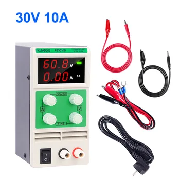 DC Laboratory 60V 5A Regulated Power Supply Adjustable 30V 10A Voltage Regulator Stabilizer Switching Bench Source 120V 3A 30V
DC Laboratory 60V 5A Regulated Power Supply Adjustable 30V 10A Voltage Regulator Stabilizer Switching Bench Source 120V 3A 30V