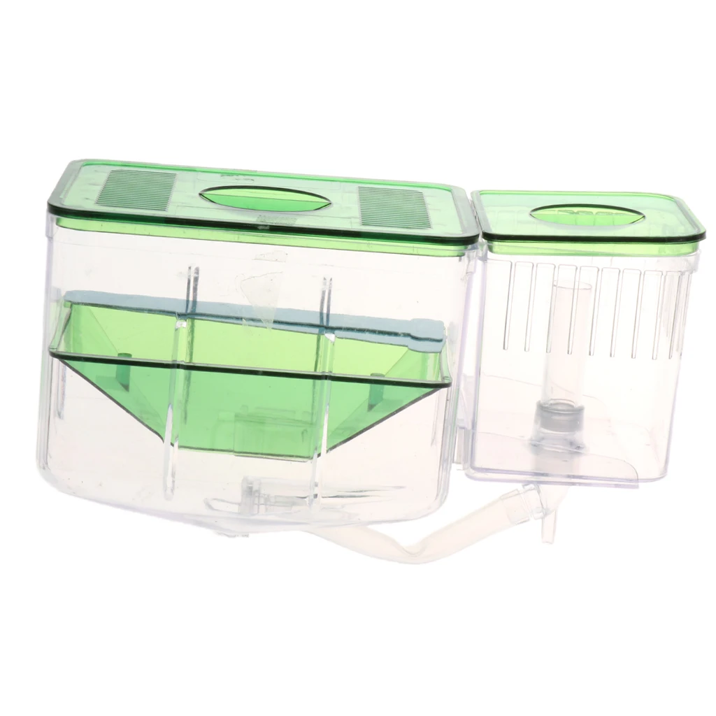 Aquarium Fish Breeder Box Hatchery Incubator, Large Plastic Fish Isolation Box for Clownfish Guppy Betta Eels Crab Fish Tank Aquarium Fish Breeder Box Hatchery Incubator, Large Plastic Fish Isolation Box for Clownfish Guppy Betta Eels Crab Fish Tank