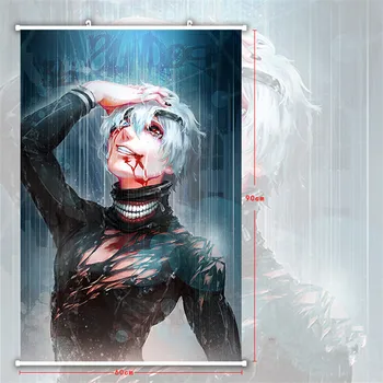 Anime Peripheral Tokyo Ghoul Cartoon Game DIY Fabrics Scroll Painting Creative Bedroom Wall Hangings Action Figure Toy X3766
Anime Peripheral Tokyo Ghoul Cartoon Game DIY Fabrics Scroll Painting Creative Bedroom Wall Hangings Action Figure Toy X3766