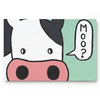 Kitchen Mat Cartoon Animal Cow Anti-Slip Doormat Home Bathroom Living Room Decoration Door Mats Outdoor/indoor
Kitchen Mat Cartoon Animal Cow Anti-Slip Doormat Home Bathroom Living Room Decoration Door Mats Outdoor/indoor