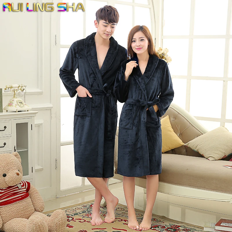 Navy Coral Peignoir Homme Unisex Solid Long Sleeve Flannel Fleece Sleep Lounge Pink Robes Albornoz Hombre Bathrobe Men Bath Robe 
Navy Coral Peignoir Homme Unisex Solid Long Sleeve Flannel Fleece Sleep Lounge Pink Robes Albornoz Hombre Bathrobe Men Bath Robe