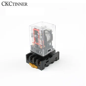 Intermediate relay MK3P-I MK3P small electromagnetic relay with base 8PIN DC12V DC24V AC110V AC220V
Intermediate relay MK3P-I MK3P small electromagnetic relay with base 8PIN DC12V DC24V AC110V AC220V