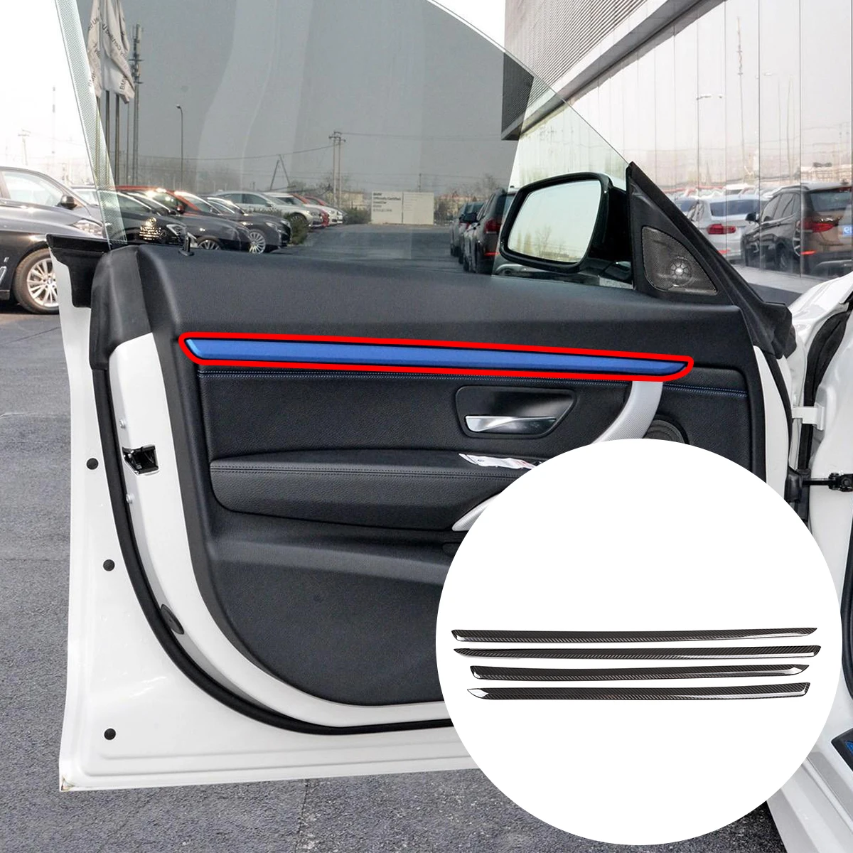 Накладки на дверь из углеродного волокна для BMW 3 Series GT 2013-2018 F34, набор из 4 штук, аксессуары для модификации автомобиля
Накладки на дверь из углеродного волокна для BMW 3 Series GT 2013-2018 F34, набор из 4 штук, аксессуары для модификации автомобиля