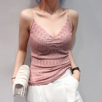 2020 summer women tops fashion outside wear lace sexy bottoming shirt slimming camisole women tank
2020 summer women tops fashion outside wear lace sexy bottoming shirt slimming camisole women tank