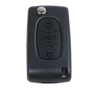 Key remote shell for Peugeot 407 and 407 SW foldable 3 buttons
Key remote shell for Peugeot 407 and 407 SW foldable 3 buttons