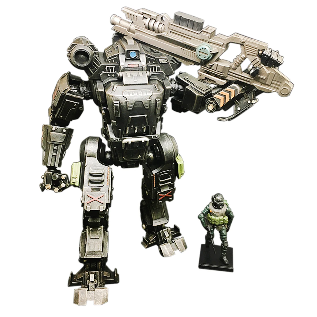 21cm 1:25 DIY Removable Mecha Model Soldier Model Construction Toy With High Degree Of Reduction - Black Zeus
21cm 1:25 DIY Removable Mecha Model Soldier Model Construction Toy With High Degree Of Reduction - Black Zeus