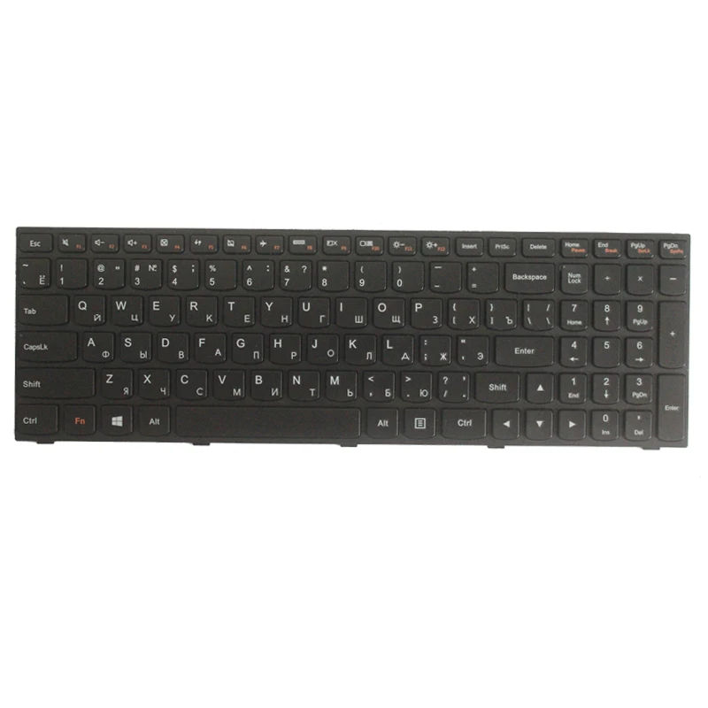 Клавиатура для ноутбука LENOVO B50 Новая русская клавиатура 30 40 70 сенсорная сенсорной
