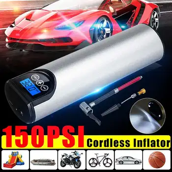 Inflator Cordless Portable Compressor Digital Car Tyre Pump 12V 150PSI Rechargeable Air Pump for Car Bicycle Tires Balls
Inflator Cordless Portable Compressor Digital Car Tyre Pump 12V 150PSI Rechargeable Air Pump for Car Bicycle Tires Balls