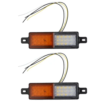 2pcs Rear Light Square Durable Practical Signal Light Tail Light Indicator Led Light for Car Trailer Truck
2pcs Rear Light Square Durable Practical Signal Light Tail Light Indicator Led Light for Car Trailer Truck