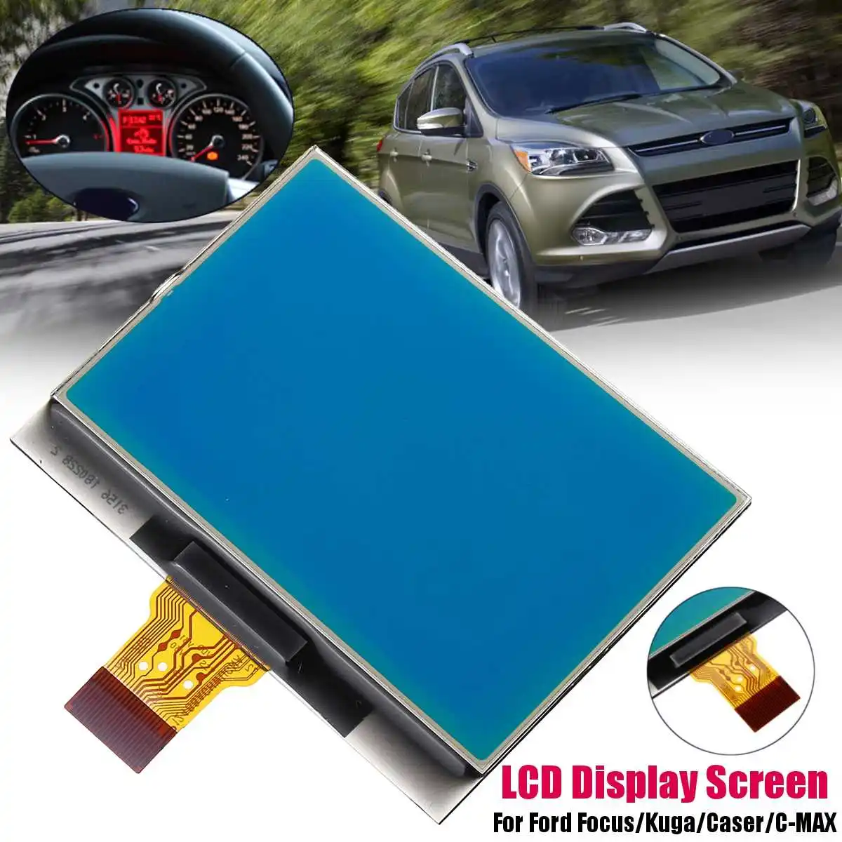 Dashboard LCD Display Screen Pixel Repair Gauge Cluster For Ford Focus Kuga Caser for C-MAX 2008 2009 2010 2011
Dashboard LCD Display Screen Pixel Repair Gauge Cluster For Ford Focus Kuga Caser for C-MAX 2008 2009 2010 2011