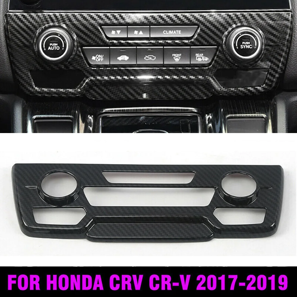 Carbon Fiber Style Center Console CD Panel Cover Trim For Honda CRV 2017-2018 Especially Design For The Car Model
Carbon Fiber Style Center Console CD Panel Cover Trim For Honda CRV 2017-2018 Especially Design For The Car Model