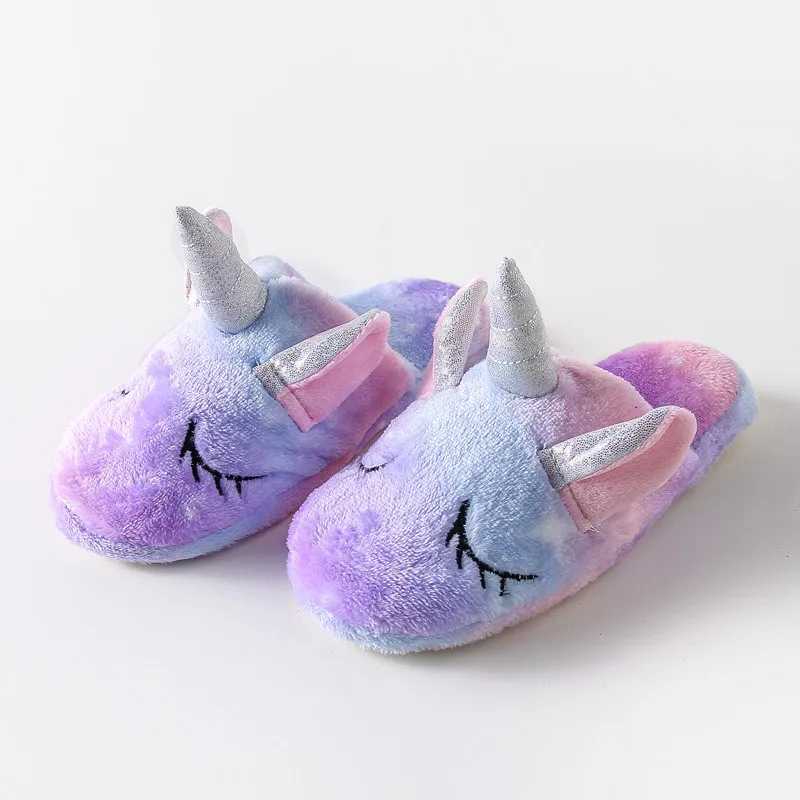 Unicorn Holographic Rainbow Soft Slippers Unicorn Holographic Rainbow Soft Slippers