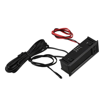 3 in 1 Car Thermometer Clock Voltage Rx8025 Car Clock Voltage 5.0V - 28V Luminous Voltmeter High Precision Electronic LED Clock
3 in 1 Car Thermometer Clock Voltage Rx8025 Car Clock Voltage 5.0V - 28V Luminous Voltmeter High Precision Electronic LED Clock