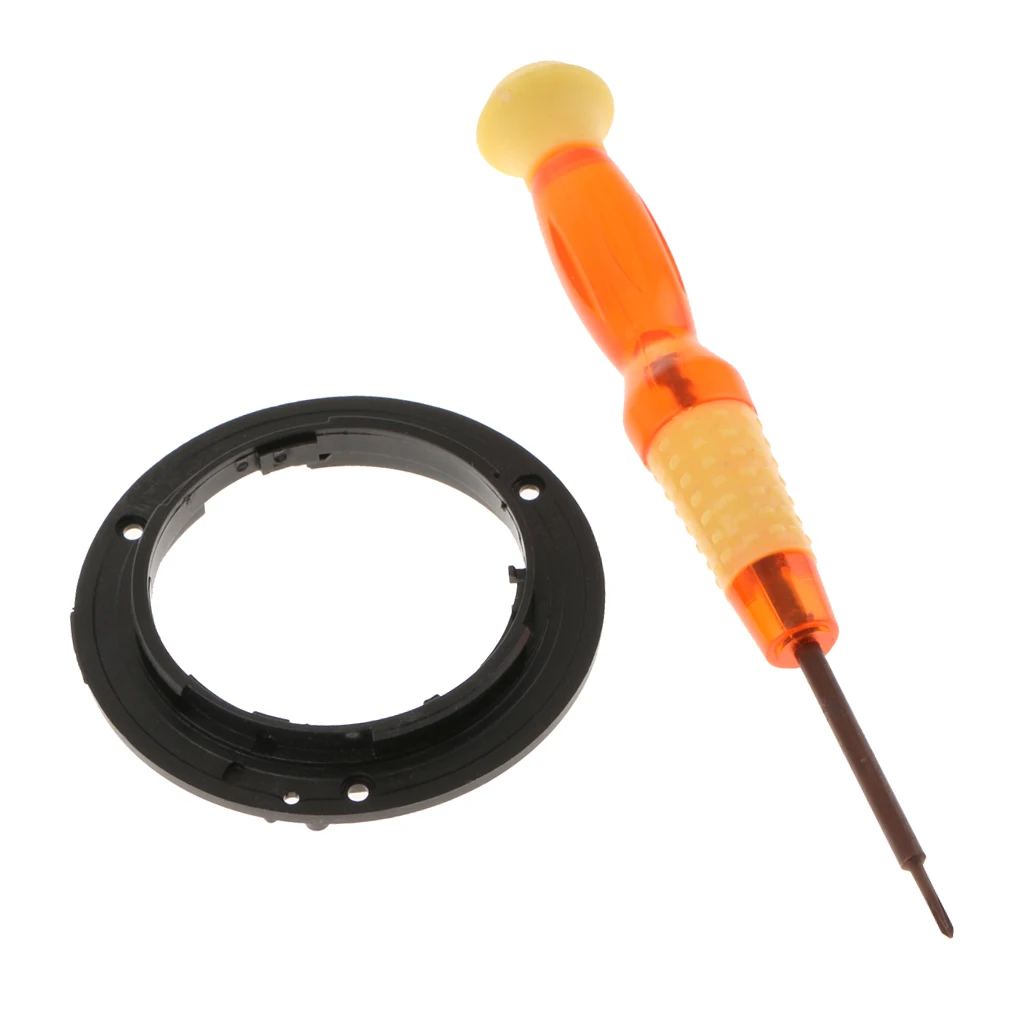 Plastic Lens Bayonet Mount Ring Replacement for Nikon 18-55mm 18-105mm 55-200mm + Repair Tool Screwdriver Plastic Lens Bayonet Mount Ring Replacement for Nikon 18-55mm 18-105mm 55-200mm + Repair Tool Screwdriver