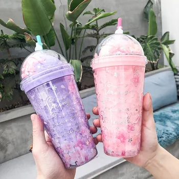 Large Capacity Water Bottle Plastic Cup with Straw and Lid Child for Water Drinking Glass Plastic Cups Juice Bottle Cute 430ml 
Large Capacity Water Bottle Plastic Cup with Straw and Lid Child for Water Drinking Glass Plastic Cups Juice Bottle Cute 430ml