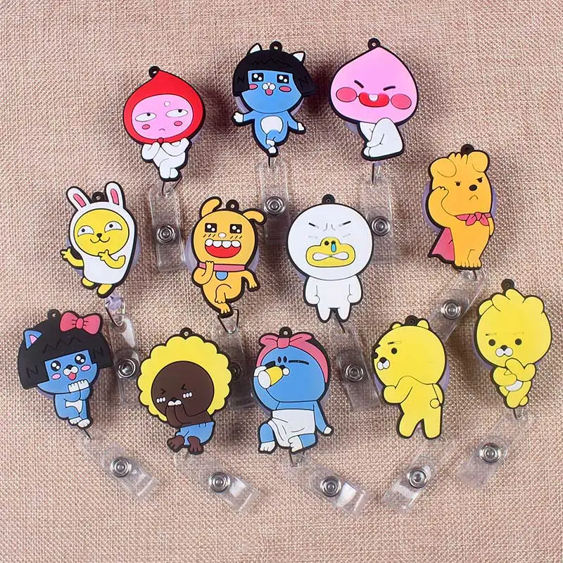Cartoon Rabbit And Bear Dog Retractable Badge Holder Reel Exhibition Enfermera Student Boy Name Card Hospital Office Chest Card
Cartoon Rabbit And Bear Dog Retractable Badge Holder Reel Exhibition Enfermera Student Boy Name Card Hospital Office Chest Card