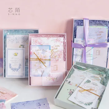 Core Street Souvenirs Collection Gift Box Writing Paper Envelope DIY Suit Creative Hand Account Cards Adhesive Paper Material Se
Core Street Souvenirs Collection Gift Box Writing Paper Envelope DIY Suit Creative Hand Account Cards Adhesive Paper Material Se