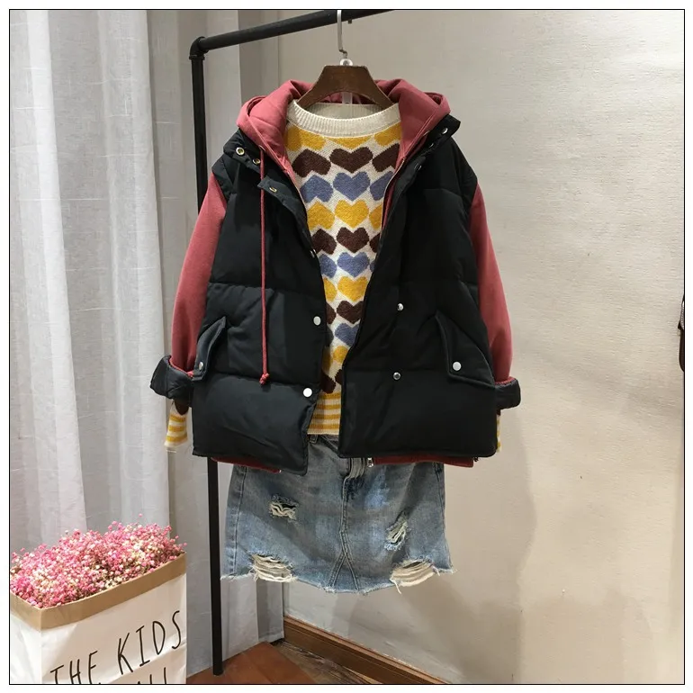 Korean-style Fashion Autumn And Winter New Products Simple Solid Color Mock Two-Piece Deconstructable Sleeves Loose Versatile Ca
Korean-style Fashion Autumn And Winter New Products Simple Solid Color Mock Two-Piece Deconstructable Sleeves Loose Versatile Ca