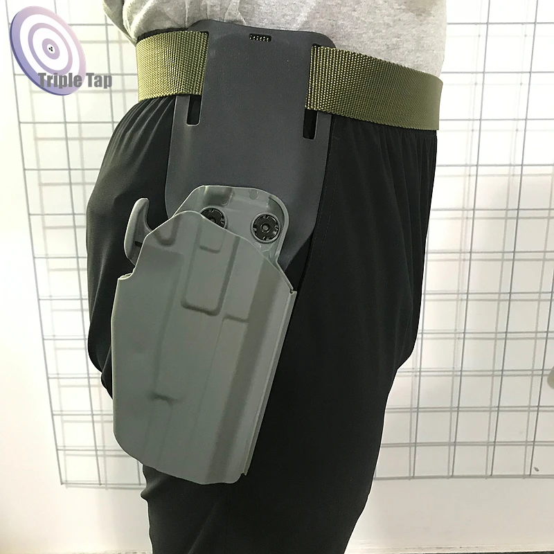 Low Profile Tactical Leg/Belt 579 Holster Drop Adapter Safari land QLS/SOG Clip Mount Drop Leg Platform Accessories
Low Profile Tactical Leg/Belt 579 Holster Drop Adapter Safari land QLS/SOG Clip Mount Drop Leg Platform Accessories