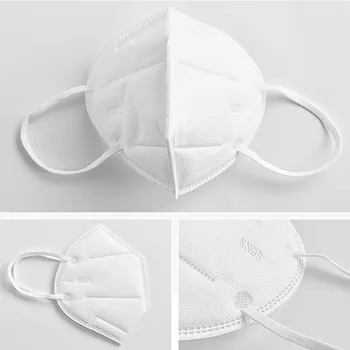 10-100pcs White Adult Mask Face Mask 5-layer Disposable Non-woven Fabric Protection Mask Fast Shipping individually wrap
10-100pcs White Adult Mask Face Mask 5-layer Disposable Non-woven Fabric Protection Mask Fast Shipping individually wrap