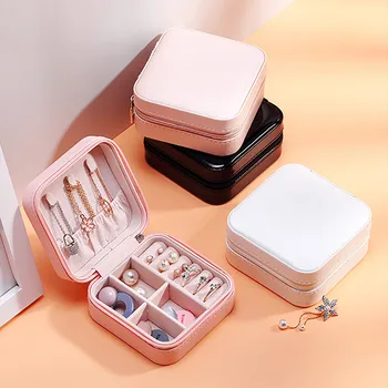 Earring Ring Jewelry Display Storage Box Case Organizer Flannel Tray Holder Gift Desktop Storage Boxes organizador de maquillaje
Earring Ring Jewelry Display Storage Box Case Organizer Flannel Tray Holder Gift Desktop Storage Boxes organizador de maquillaje