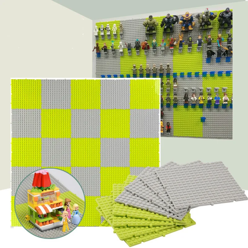 Compatible with all kinds of small particle building blocks. Assembling small particle toy universal base
Compatible with all kinds of small particle building blocks. Assembling small particle toy universal base