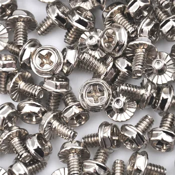 100pcs 10X6mm Toothed Hex 6/32 Computer PC Case Hard Drive Motherboard Mounting Screws For Motherboard PC Case CD-ROM Hard Disk
100pcs 10X6mm Toothed Hex 6/32 Computer PC Case Hard Drive Motherboard Mounting Screws For Motherboard PC Case CD-ROM Hard Disk
