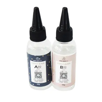 Ultra-transparent AB Crystal Glue Two Component Epoxy Resin Sealant Quick Drying 1:1/3:1
Ultra-transparent AB Crystal Glue Two Component Epoxy Resin Sealant Quick Drying 1:1/3:1