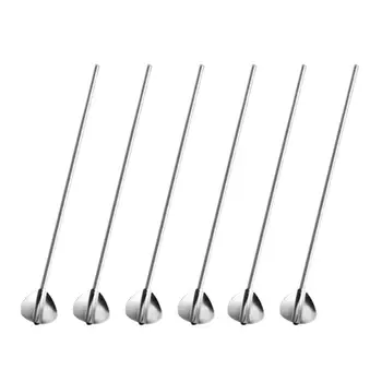 6Pcs Cocktail Drink Shaker Muddler Stirrer Twisted Mixing Spoon Tableware Bar Drinking Straw Reusable Straws Cocktail Spoons Set
6Pcs Cocktail Drink Shaker Muddler Stirrer Twisted Mixing Spoon Tableware Bar Drinking Straw Reusable Straws Cocktail Spoons Set