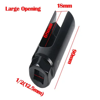 1/2 7/8''(22mm) Drive Oxygen Sensor Lambda Removal Socket Tool 18mm With Hole Window Wire Car Accessories Free Ship#BL4
1/2 7/8''(22mm) Drive Oxygen Sensor Lambda Removal Socket Tool 18mm With Hole Window Wire Car Accessories Free Ship#BL4