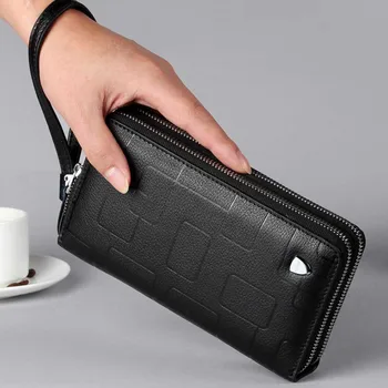 Men's Leather Multi-card Youth Wallet Zipper Card Package Fashion Purse Zipper Bussiness Large Capacity Long Mobile Phone Bags
Men's Leather Multi-card Youth Wallet Zipper Card Package Fashion Purse Zipper Bussiness Large Capacity Long Mobile Phone Bags
