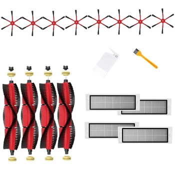 New for Mi Roborock Vacuum Cleaner Parts Of 8 Side Brush 4 Roller Brush 4 HEPA Filter for Mi Roborock Vacuum Cleaner Accessories
New for Mi Roborock Vacuum Cleaner Parts Of 8 Side Brush 4 Roller Brush 4 HEPA Filter for Mi Roborock Vacuum Cleaner Accessories