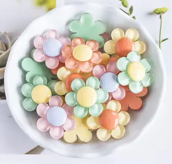 Resin transparent Flower flat back Cabochon Scrapbooking Fit Hair Bow Center Kawaii DIY Embellishments Accessories
Resin transparent Flower flat back Cabochon Scrapbooking Fit Hair Bow Center Kawaii DIY Embellishments Accessories