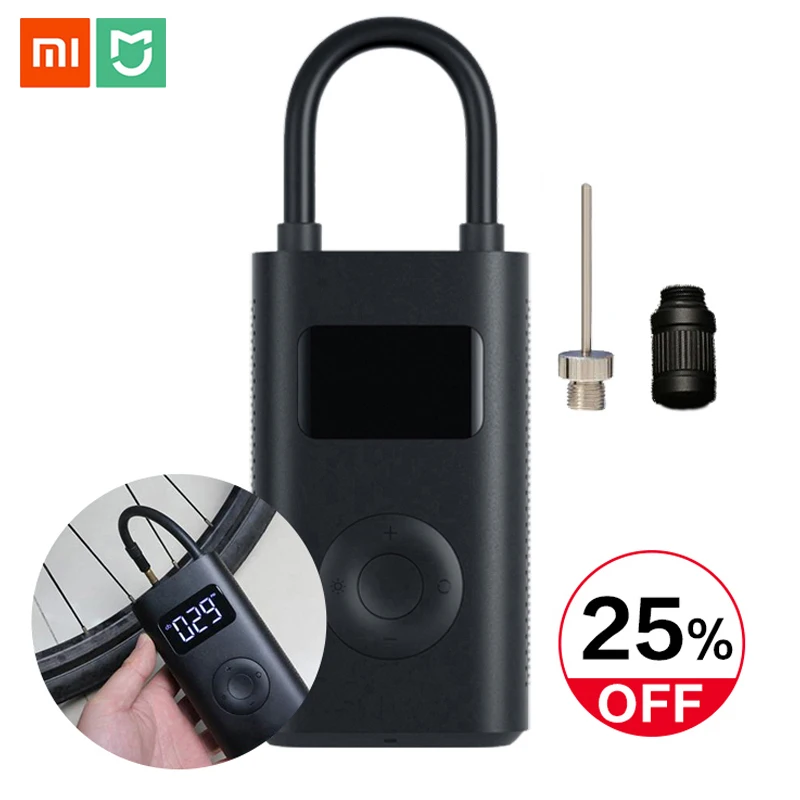 Электрический насос Xiaomi M365 умное устройство с датчиком давления для накачки
