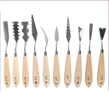 Oil Painting Palette Knife Color Mixing Spatula Ultra-thin Blades Scraper Art Tool
Oil Painting Palette Knife Color Mixing Spatula Ultra-thin Blades Scraper Art Tool