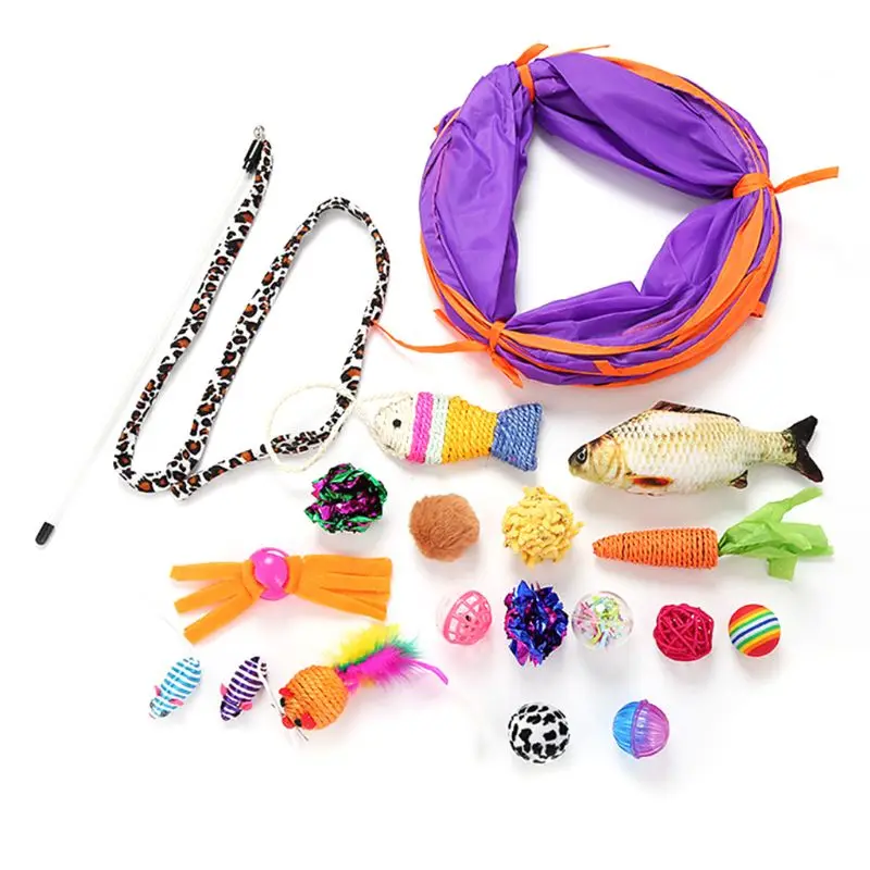 20 PCS Cat Kitten Toys Assortments Variety Catnip Toy Set Cat Feather Teaser Pet for cat toy
20 PCS Cat Kitten Toys Assortments Variety Catnip Toy Set Cat Feather Teaser Pet for cat toy