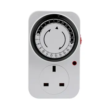 24 Hours Mechanical Programmable Plug in Timer Switch Smart Countdown Indoor Auto Power off Switch Socket
24 Hours Mechanical Programmable Plug in Timer Switch Smart Countdown Indoor Auto Power off Switch Socket