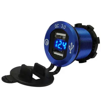 Car Motorcycle Refitted USB Charger Mobile Phone Tablet QC3.0 Metal Quick Charging
Car Motorcycle Refitted USB Charger Mobile Phone Tablet QC3.0 Metal Quick Charging