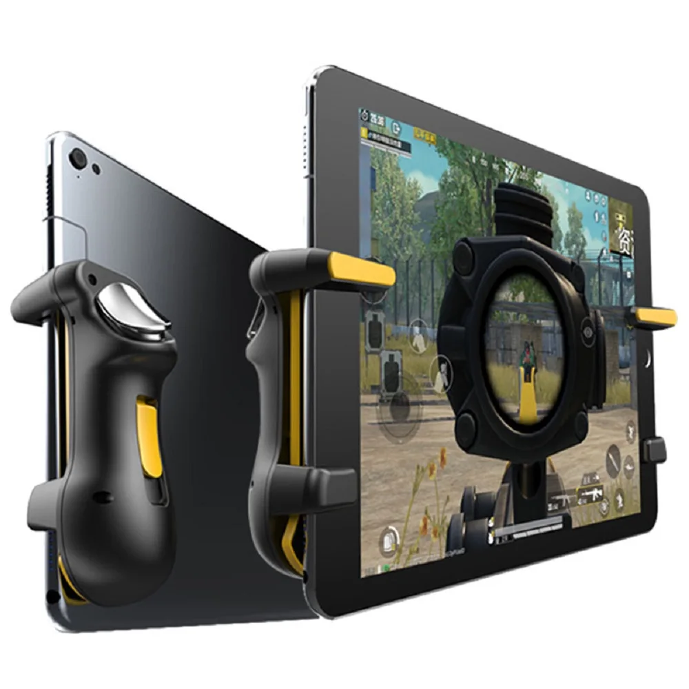 Wecute Tablet Trigger Controller PUBG Shooting Target Button Gamepad Joystick For Ipad tablet Mobile Phone FPS Game Accessories
Wecute Tablet Trigger Controller PUBG Shooting Target Button Gamepad Joystick For Ipad tablet Mobile Phone FPS Game Accessories