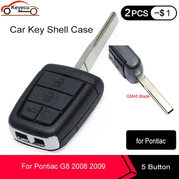 KEYECU Replacement Shell Remote Key Case Fob 4+1 Button for Pontiac G8 / Holden VE COMMODORE Omega Berlina Calais SS SV6 HSV GTS
KEYECU Replacement Shell Remote Key Case Fob 4+1 Button for Pontiac G8 / Holden VE COMMODORE Omega Berlina Calais SS SV6 HSV GTS