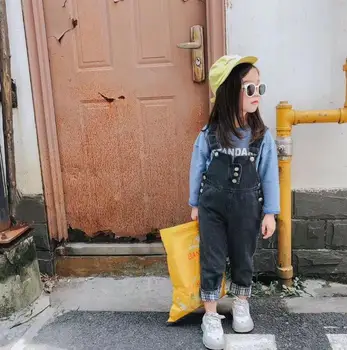 Dudukids Baby Classic Denim Pants Kids Girls Boys Strap Jumpsuit Buttons Jeans Romper Pant Bebes Coveralls Black Children Pant
Dudukids Baby Classic Denim Pants Kids Girls Boys Strap Jumpsuit Buttons Jeans Romper Pant Bebes Coveralls Black Children Pant