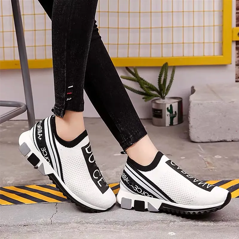 2020 New Casual Shoes For Women Letter Sneakers Mesh Breathable Non-slip Vulcanized Shoe Slip On Walking Sneakers Tenis Feminino
2020 New Casual Shoes For Women Letter Sneakers Mesh Breathable Non-slip Vulcanized Shoe Slip On Walking Sneakers Tenis Feminino