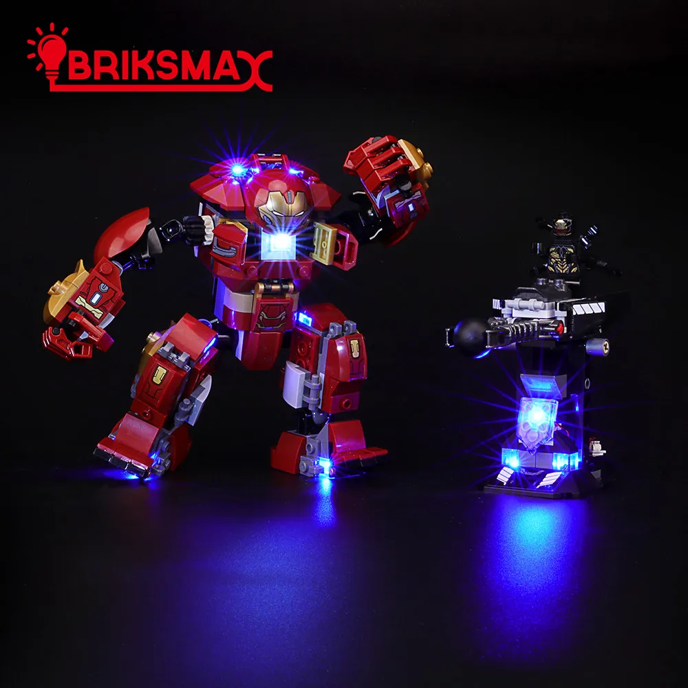 BriksMax Led Light Up Kit For Super Heroes Series The Hulkbuster Smash-Up Building Blocks Compatible With Iron Man 76104
BriksMax Led Light Up Kit For Super Heroes Series The Hulkbuster Smash-Up Building Blocks Compatible With Iron Man 76104