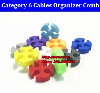 multicolor Cat6 Category 6 Cables Organizer for Office / Computer / Home Arrangement Tiy Tool 4 holes Network Cable Combs
multicolor Cat6 Category 6 Cables Organizer for Office / Computer / Home Arrangement Tiy Tool 4 holes Network Cable Combs