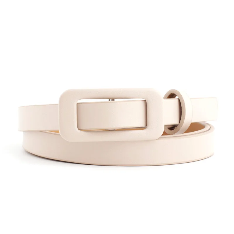 2020 NEW Women's square buckle Solid color Non-porous PU leather Belt Fashionable spring and summer dress waistband
2020 NEW Women's square buckle Solid color Non-porous PU leather Belt Fashionable spring and summer dress waistband