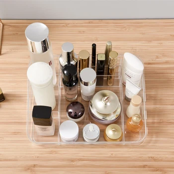 New Transparent Cosmetic Organizer Plastic Desktop Makeup Storage Holder for Beauty Supplies Cosmetics Lipsticks Container
New Transparent Cosmetic Organizer Plastic Desktop Makeup Storage Holder for Beauty Supplies Cosmetics Lipsticks Container