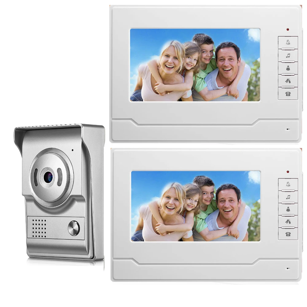 Yobang Security 7" Video Intercom Kit for Home Security Color Monitor Night Vision Camera Door Bell Video Doorphone
Yobang Security 7" Video Intercom Kit for Home Security Color Monitor Night Vision Camera Door Bell Video Doorphone