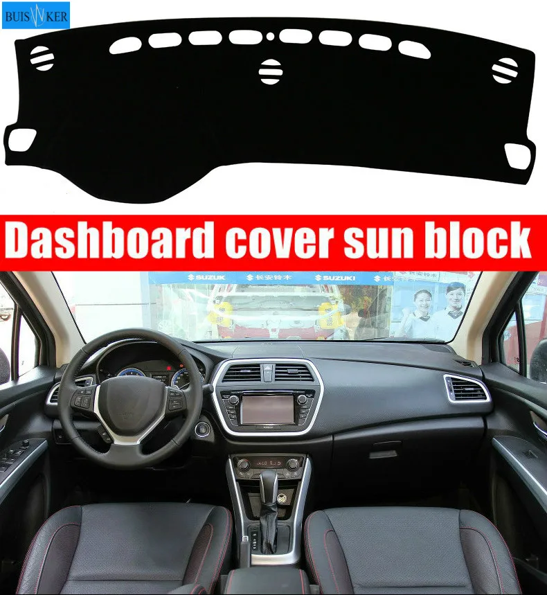 Car Inner Auto Dashboard Cover Dashmat Pad Carpet Sun Shade Dash Board Cover Fit For Suzuki S-CROSS 2014 2015 2016 2017 2018
Car Inner Auto Dashboard Cover Dashmat Pad Carpet Sun Shade Dash Board Cover Fit For Suzuki S-CROSS 2014 2015 2016 2017 2018